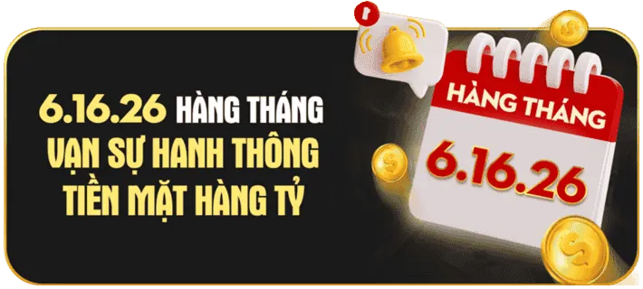 Thưởng chào mừng thành viên mới tại 3King